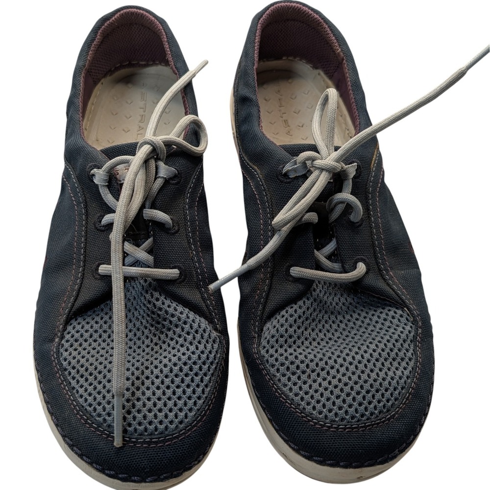 Astral Porter Water Shoes‎ Sneakers Boating Beach Blue Womens 7.5 NO Insoles